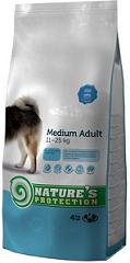 NATURES PROTECTION SP Medium Adult suaugusių vidutinio dydžio veislių šunų pašaras,4kg